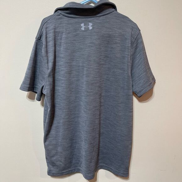 Boys Under Armour Polo Shirt size Med Loose fit - Picture 3 of 5